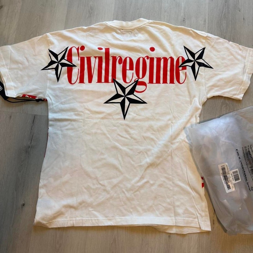 Civil Regime Signal Flare American Classic Tee - Picture 2 of 3